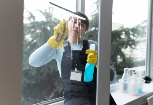 Nettoyage de vitres intérieures et extérieures à Faux
